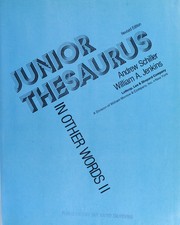 Cover of: Junior thesaurus by Andrew Schiller