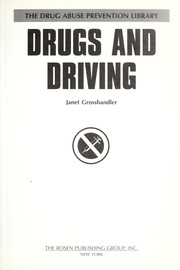 Cover of: Drugs and driving