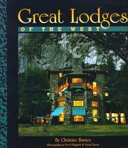 Cover of: Great lodges of the west