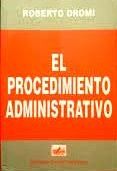 Cover of: El Procedimiento Administrativo