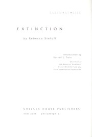 Cover of: Extinction by Rebecca Stefoff