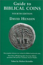 Cover of: Guide to Biblical Coins by David Hendin