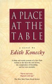 Cover of: A Place at the Table by Edith Konecky