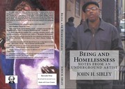 Cover of: Being and Homelessness: Notes from an Underground Artist