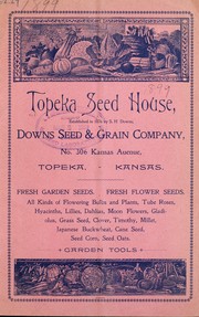 Cover of: Topeka Seed House | Topeka Seed House