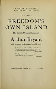 Cover of: Freedom's Own Island: The British Expansion (History of Britain and the British People)