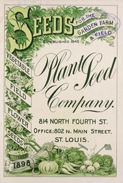 Cover of: Seeds for the garden, farm, & field