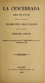 Cover of: La cencerrada: zarzuela co mica en un acto, original y en verso