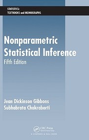 Cover of: Nonparametric statistical inference