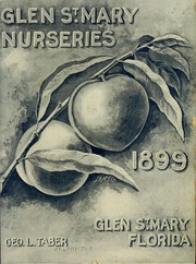 Cover of: Glen St. Mary Nurseries: 1899