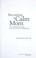 Cover of: Becoming a calm mom