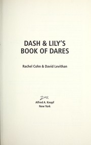 Cover of: Dash & Lily's Book of Dares (Dash & Lily #1) by Rachel Cohn