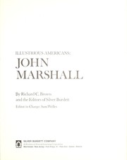 Cover of: John Marshall