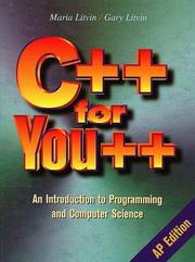 C++ for You++ by Gary Litvin