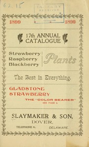 Cover of: Strawberry, raspberry, blackberry plants by Slaymaker & Son