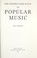 Cover of: The Oxford companion to popular music