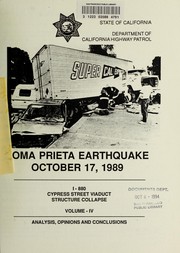 Loma Prieta earthquake, October 17, 1989 by California. Department of the California Highway Patrol