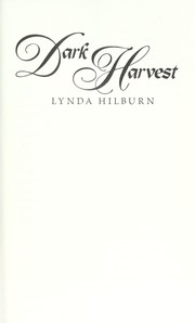 Cover of: Dark harvest