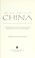 Cover of: The man who loved China
