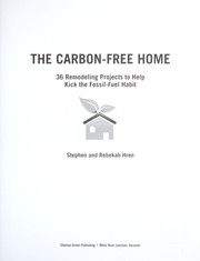 The carbon-free home by Stephen Hren
