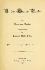 Cover of: Ein Reis von altem Stamm by Heros von Borcke