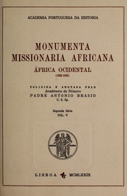 Cover of: Monumenta missionaria africana. | AntГіnio BrГЎsio