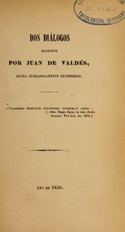 Cover of: Obras antiguas de los espan oles reformados