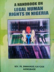 A handbook on legal human rights in Nigeria