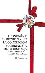 Cover of: Economía y derecho según la concepción materialista de la historia by 