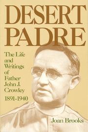 Cover of: Desert padre by Joan Brooks