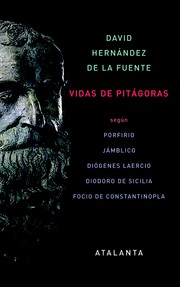 Cover of: Vidas de Pitágoras by David A. Hernández de la Fuente