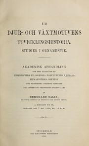 Cover of: Ur Djur- och Växtmotivens utvecklingshistoria