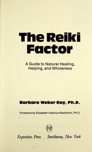 The Reiki Factor 19 Edition Open Library