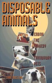 Cover of: Disposable Animals by Craig Brestrup