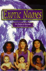 Cover of: Exotic Names: For Babies and Beyond