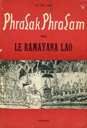 Cover of: Phra Lak Phra Lam: le Ramayana lao