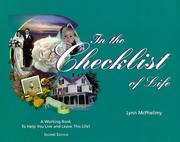 Cover of: In the Checklist of Life by Lynn McPhelimy