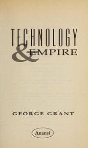 Cover of: Technology & empire : by 