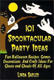 Cover of: 101 Spooktacular Party Ideas