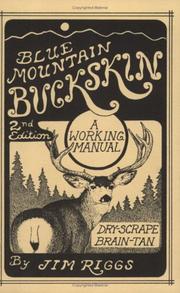 Cover of: Blue Mountain Buckskin by Jim Riggs