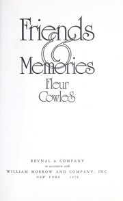 Cover of: Friends & memories