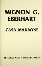 Cover of: Casa Madrone