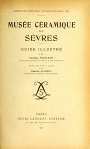 Cover of: Musée ceramique de Sèvres