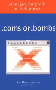 Cover of: .Coms or .bombs: strategies for profit in e-business
