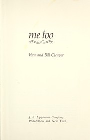 Cover of: Me too by Vera Cleaver