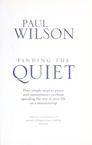 Finding the quiet