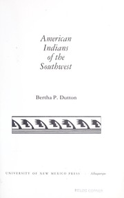 Cover of: American Indians of the Southwest