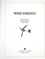 Cover of: Wind energy by Thomas J. Kovarik