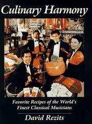 Cover of Culinary Harmony by Unknown