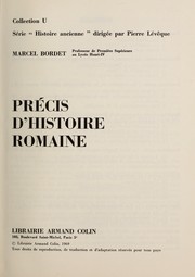 Cover of: Précis d'histoire romaine. by Marcel Bordet